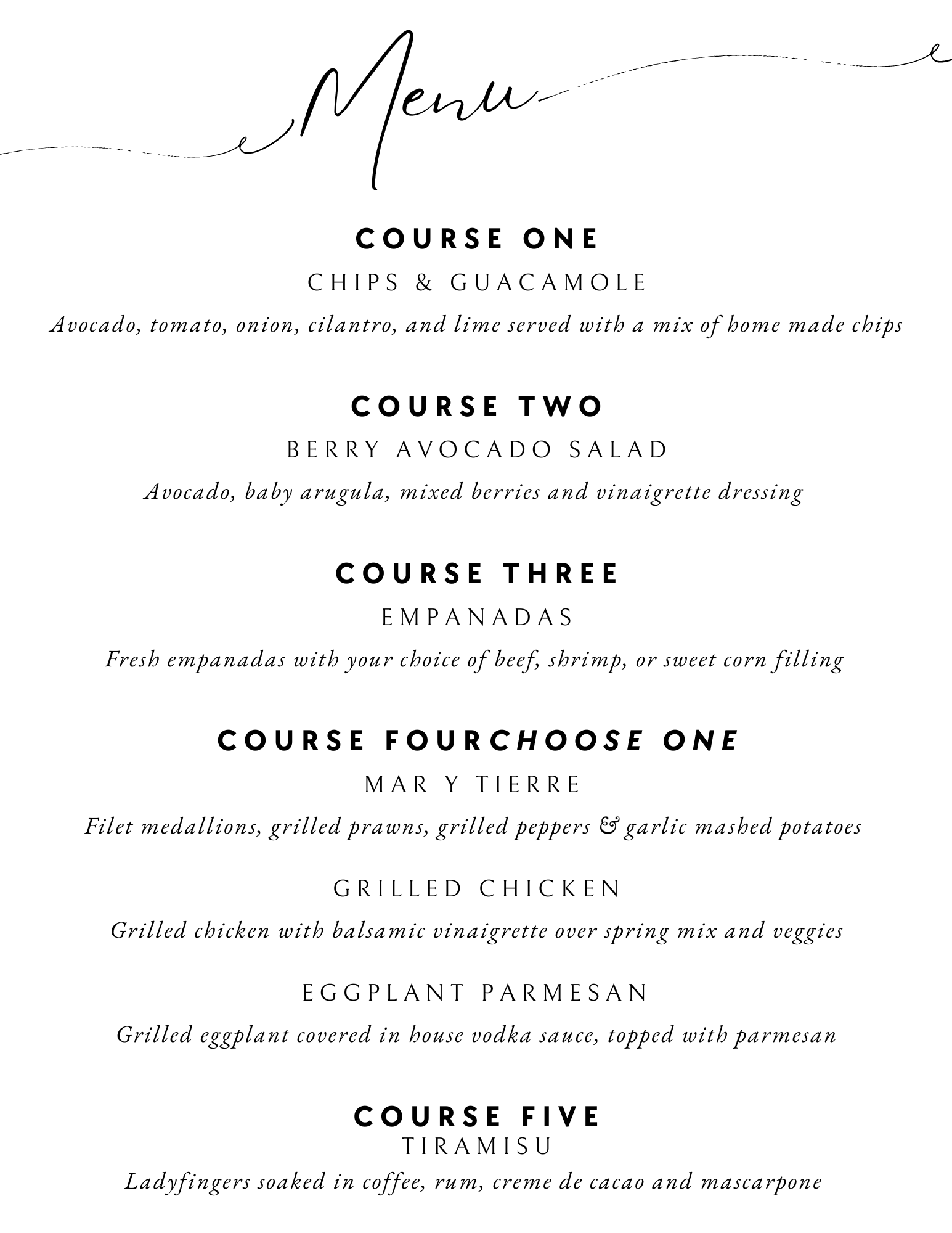 La Perla Menu (1)