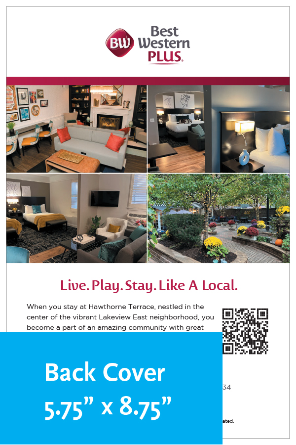 SOLD OUT - Back Cover Directory Ad
