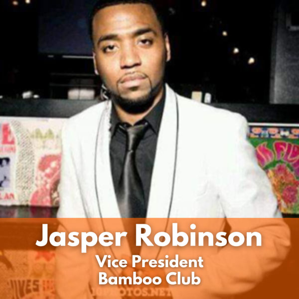 Vice President: Jasper Robinson of Bamboo Club
