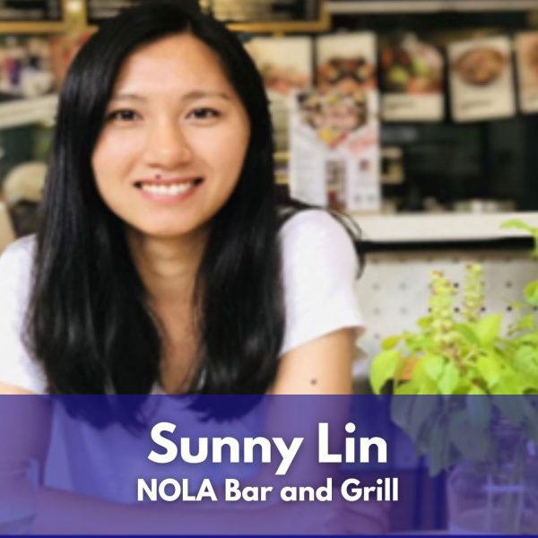 Sunny Lin, of NOLA Bar + Kitchen